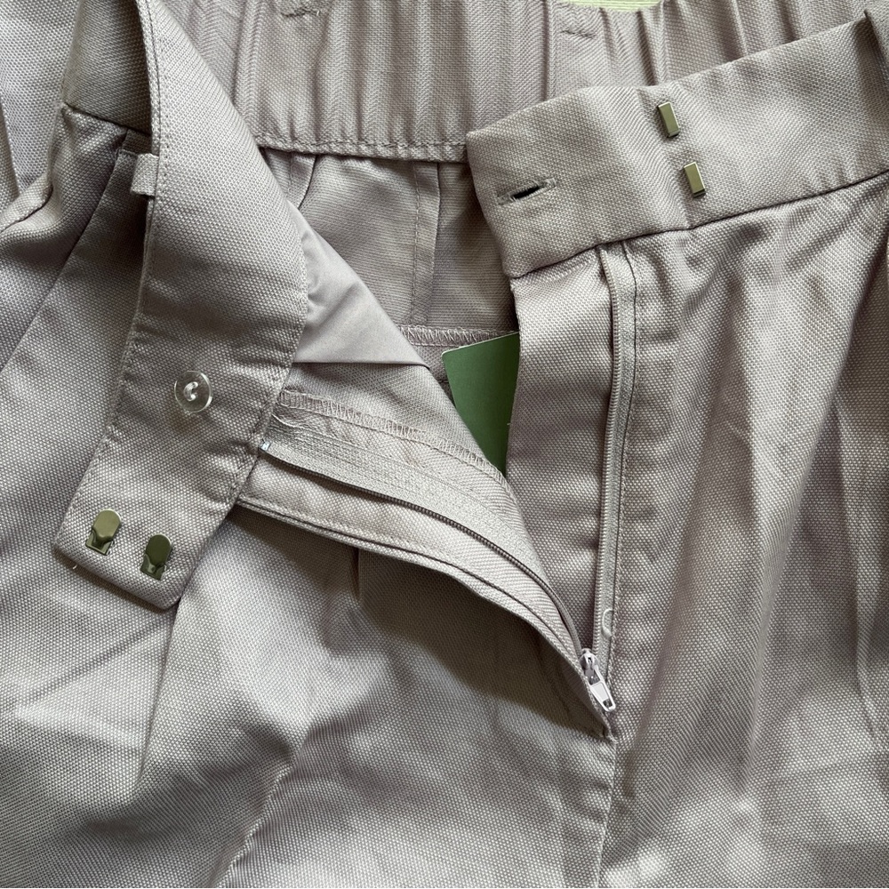 H&M Lavender Pleated Cropped Pants - Picture 6 of 10